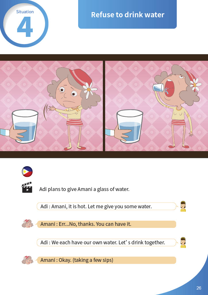 失智症溝通演練-抗拒喝水